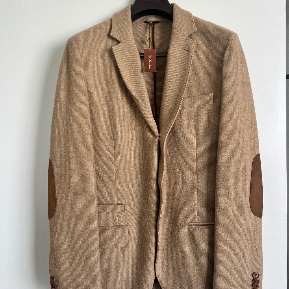 Loro Piana Baby Camel Sweater Jacket